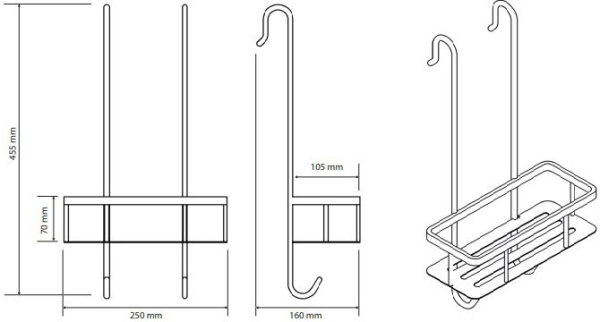 Мыльница для ванной Bemeta Cytro 146208432