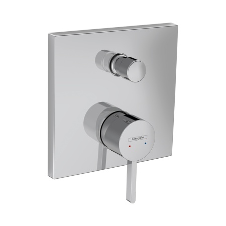 Hansgrohe Finoris Смеситель для ванны однорычажный скрытого монтажа белый матовый 76415700