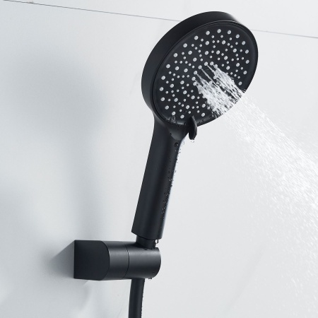 Смеситель для душа Shevanik S4716H, черный