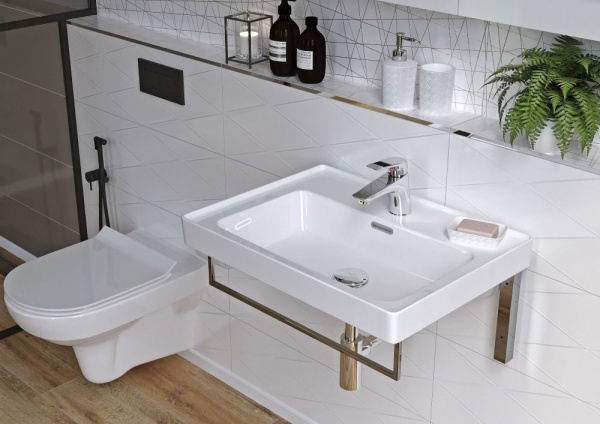 Полотенцедержатель для раковины Cersanit 60 хром глянцевый, AC-TH-WB60-Cg