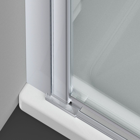 Душевая дверь Vincea Alpha VDP-3AL600CL, хром, стекло прозрачное