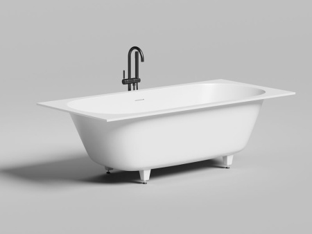 Ванна встраиваемая Salini ORNELLA AXIS KIT 190x90, S-Sense, глянцевый белый 103512G