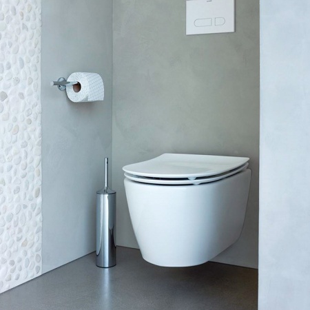 Duravit Soleil by Starck Унитаз подвесной 259109, 540х370 мм, безободковый, смыв HygieneFlush (Tornado), с сиденьем 002649, цвет: белый 45910920A1