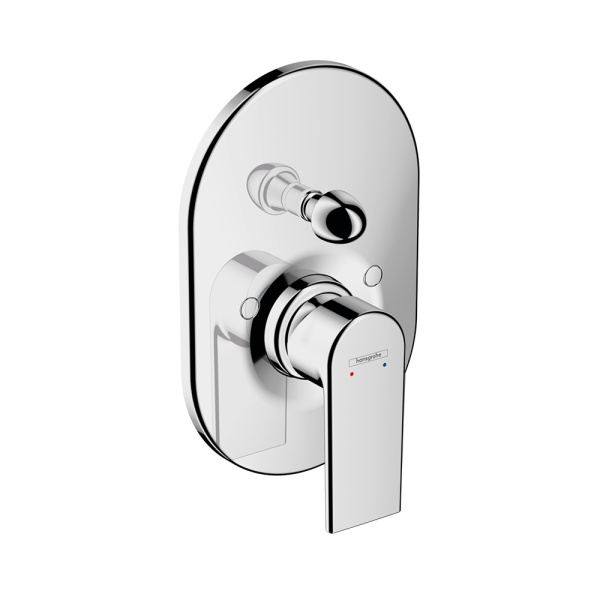Hansgrohe Vernis Shape Смеситель для ванны однорычажный скрытого монтажа хром 71458000