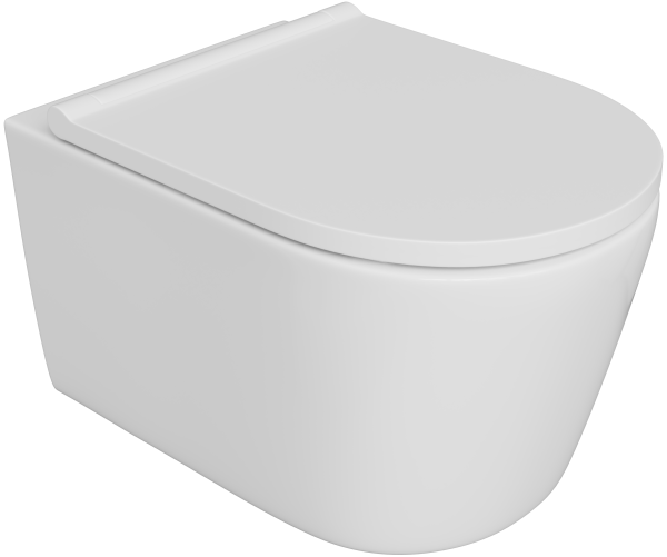 Комплект Унитаз подвесной DIWO Архангельск 0800 безободковый, с микролифтом + Инсталляция STWORKI + Кнопка 230858 черный матовый