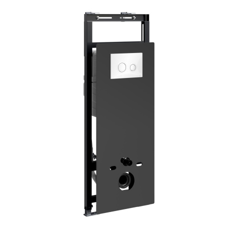 Система инсталляции для унитазов WasserKRAFT Salm 27TLT.010.ME.BL.WH01