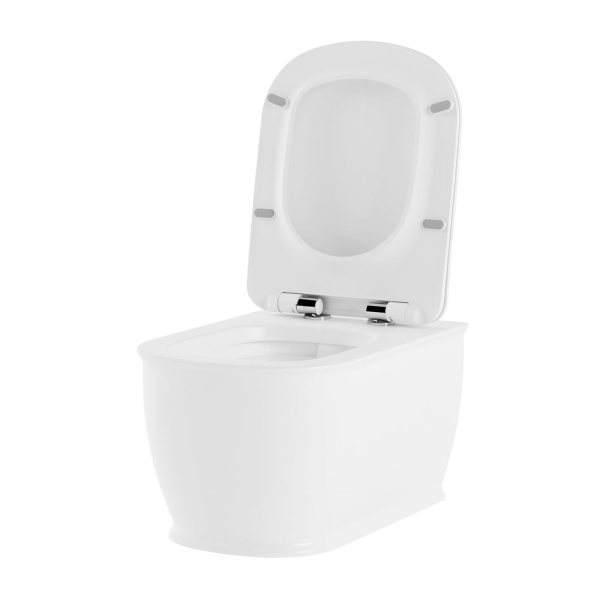 Комплект 2 в 1 Lavinia Boho Bell Pro 21020001, безободковый унитаз 2 штуки, сиденье