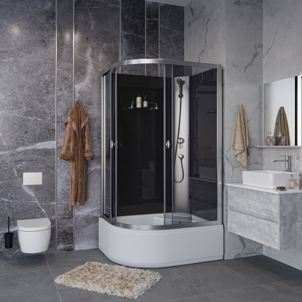 Душ.каб. Niagara Eco E90/70/40R/TN (900х700х2150) 4 места