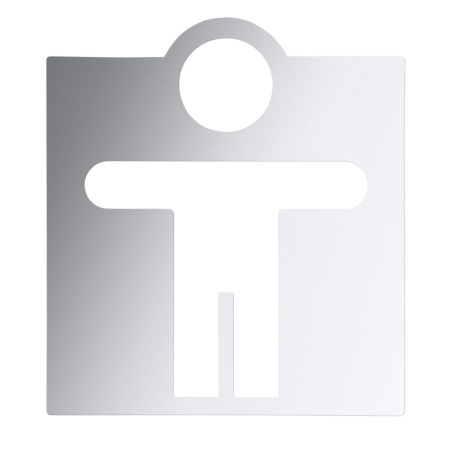 Табличка "Мужской туалет" Bemeta Hotel 111022032