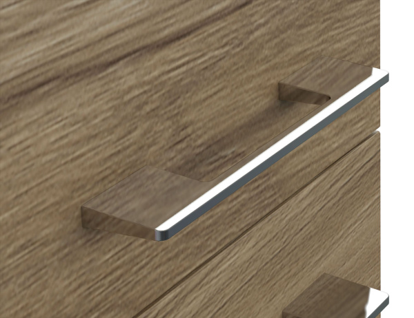 Пенал подвесной Cersanit LARA 30 универсальный орех, 63417