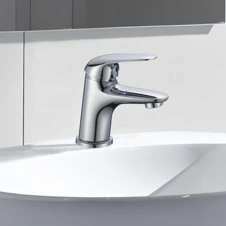Смеситель для раковины WesnaArt LUCH LUC15-210, хром
