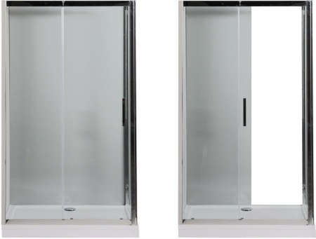 Душевой уголок Aquanet Delta NPE1131 150x80, прозрачное стекло