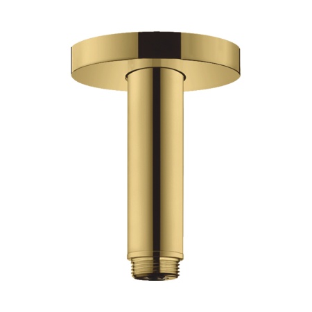 Hansgrohe Потолочное подсоединение S 100 мм золото 27393990