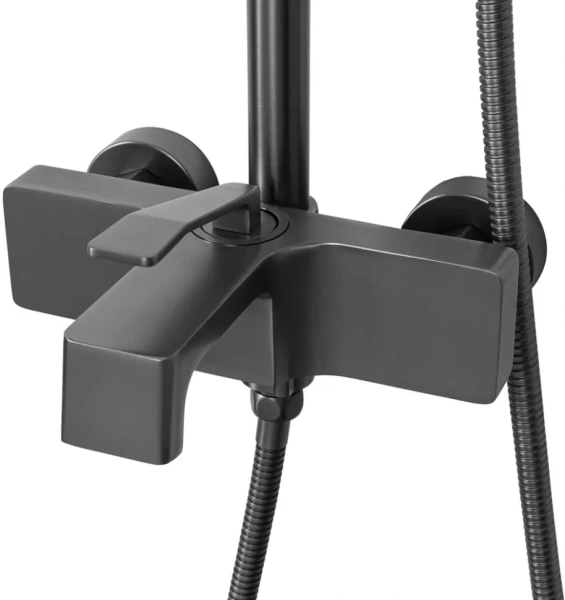 Душевая система Hansberge H5065 Графит