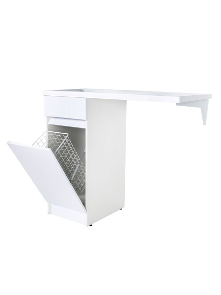 Тумба под стиральную машину без раковины Orange Sistema STK-40TUW, белый