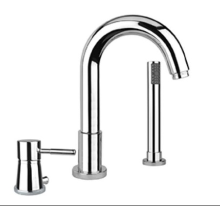 Смеситель на борт ванны Fiore Xenon 44CR5155, хром