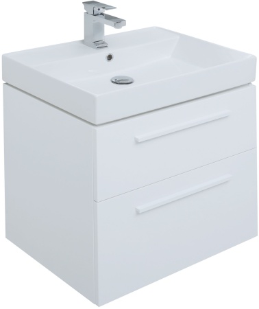 Мебель для ванной Aquanet Nova 60 белый (2 ящика)