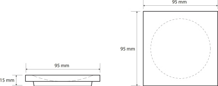 Мыльница для ванной Bemeta Gamma 145608310