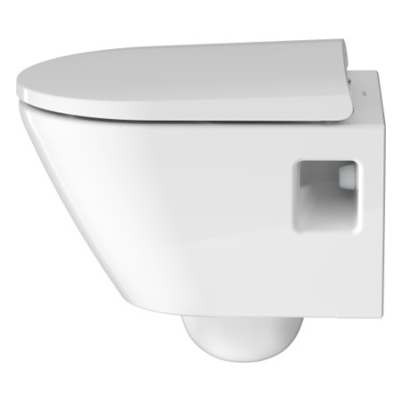 Duravit D-Neo Унитаз подвесной компакт Duravit Rimless® 2587090000