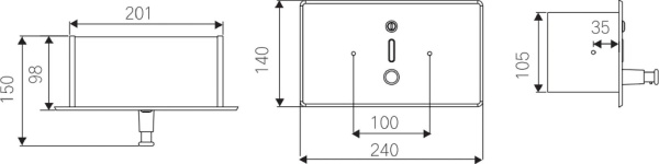 Дозатор для жидкого мыла Bemeta Hotel 105109015 1000 мл