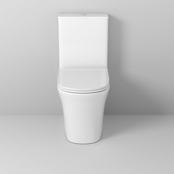 Унитаз Grossman Classic GR-4466S (620х365х820) напольный безободковый с тонкой крышкой