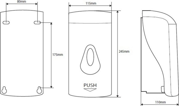 Дозатор для жидкого мыла Bemeta Hotel 121209037