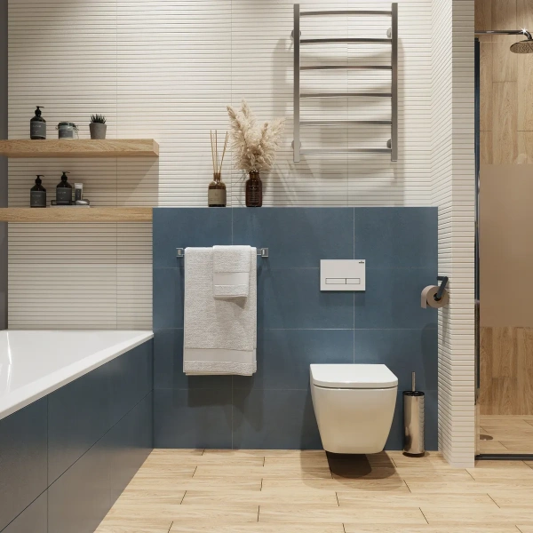 Комплект для подвесного унитаза 5 в 1 Lavinia Boho Relfix 77020042