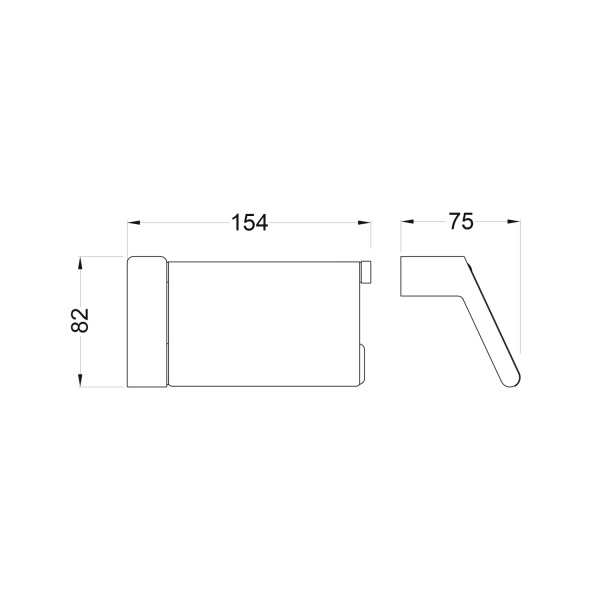 Держатель для туалетной бумаги TIMO Torne 43042/17, матовое золото