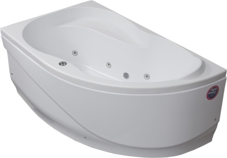 Акриловая ванна Aquanet Graciosa 150x90 L (с каркасом)