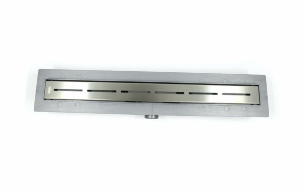 Дренажный канал Timo Smart 60см с решеткой SINGLE GAP из нержавеющей стали, SM-GG60-LS40(DRY)