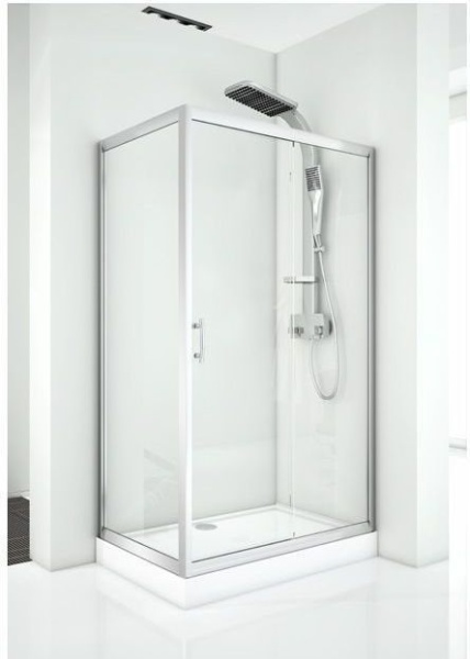 Душевой уголок Aquanet Alfa NAA1131 150x80, прозрачное стекло