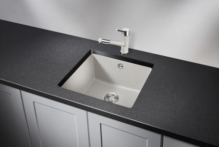 Мойка для кухни Granula 4451 базальт, 45,5х46 см, квадратная