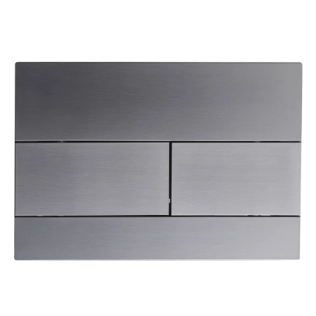 Кнопка смыва Veconi FLUSH V7, FLV7-GM, 240х162х10, пластик, оружейная сталь матовая