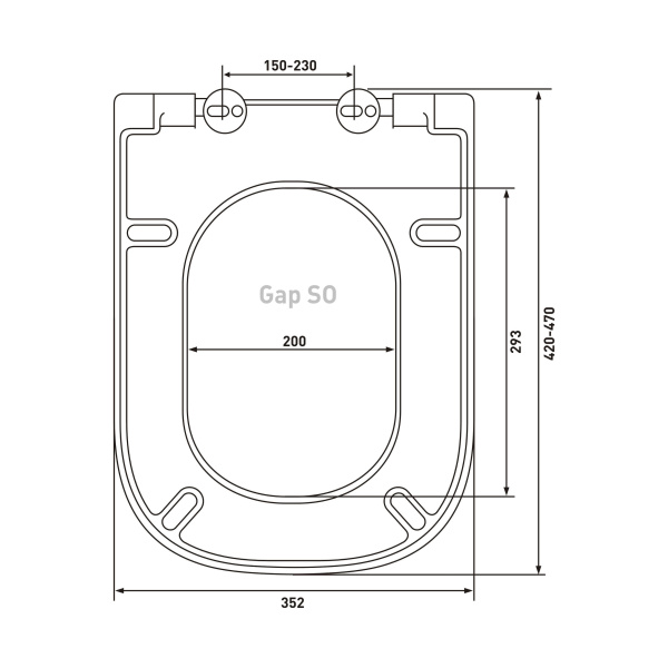 Сиденье BERGES Gap SO