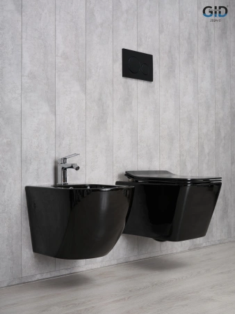 Подвесной унитаз Gid Tr2144BL
