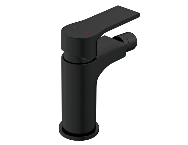 Смеситель для биде Cersanit BRASKO BLACK однорычажный черный, 63110