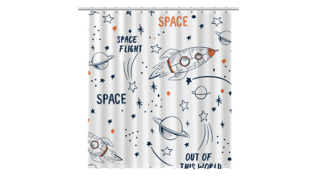 Штора для ванной Fixsen Space, FX-2508