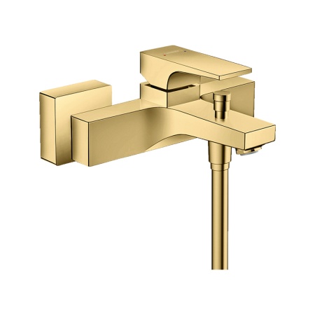 Hansgrohe Metropol Смеситель для ванны однорычажный внешнего монтажа с рычажной рукояткой белый матовый 32540700