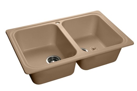 Кухонная мойка GranFest STANDART S-780K топаз