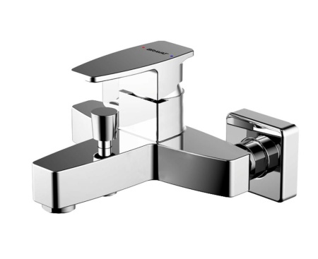 Смеситель для ванны Bravat Riffle F672106C-01, хром