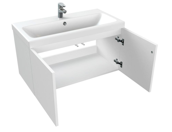 Тумба под раковину подвесная Cersanit COLOUR 80 для COMO 80 белый, SP-SZ-COL-CM/COL/80