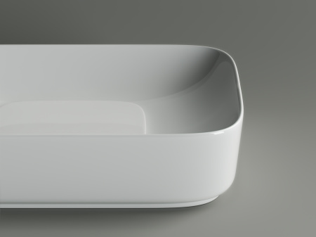 Умывальник Ceramicanova овальный встраиваемый сверху в столешницу Element 600x400x195мм