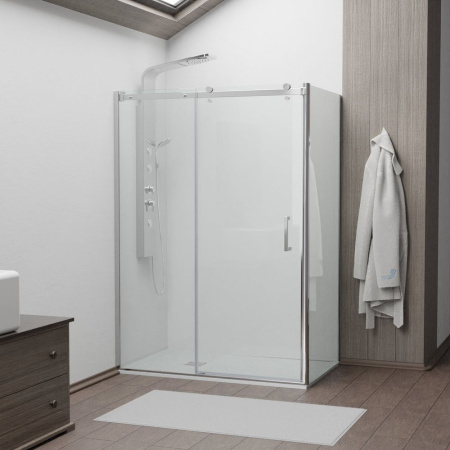 Душевой уголок RGW TO-44 (TO-14 + Z-050-2) 02074480-11 180х100х195 см, хром