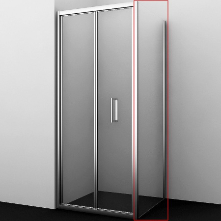 Душевая стенка WasserKRAFT Weser 90 78F03-RP90