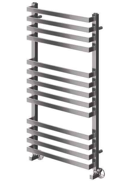 Полотенцесушитель водяной TERMINUS Рид П13 500х1000 в комплекте с вентилями 3/4 на 1/2