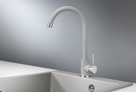 Смеситель для кухни Granula Standart ST-4031 базальт