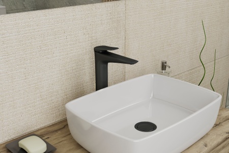 Смеситель для умывальника RUSH Nevis NE1735-11blаск