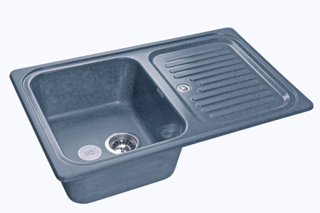Кухонная мойка GranFest STANDART S-780L графит