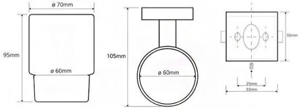 Стакан Bemeta Beta 132110012