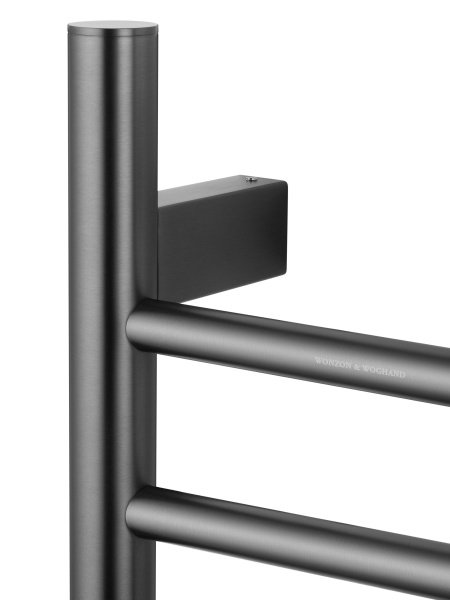 Полотенцесушитель электрический WONZON & WOGHAND, Темный графит (WW-AL4092-GM)